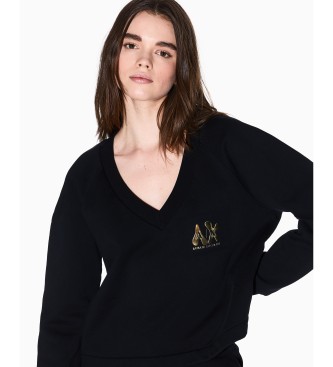 A|X Armani Exchange Sweatshirt Short black