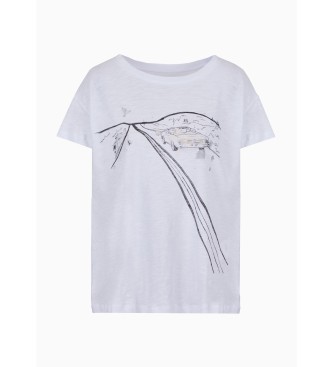 Armani Exchange Boyfriend T-shirt hvid