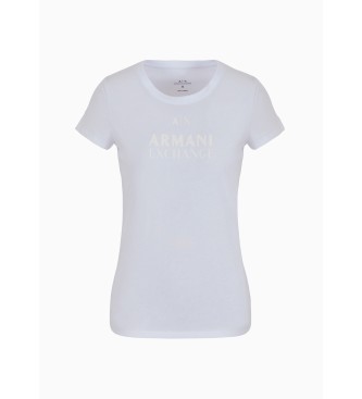 Armani Exchange Maglietta bianca a maniche corte