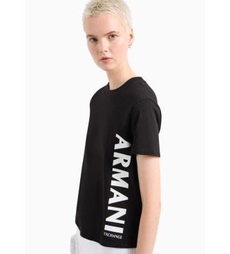 Armani Exchange Majica s kratkimi rokavi črna