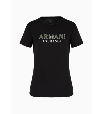 Armani Exchange Short sleeve T-shirt black