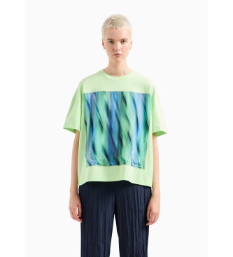 Armani Exchange T-shirt Plast vert