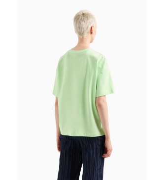 Armani Exchange T-shirt Plast vert