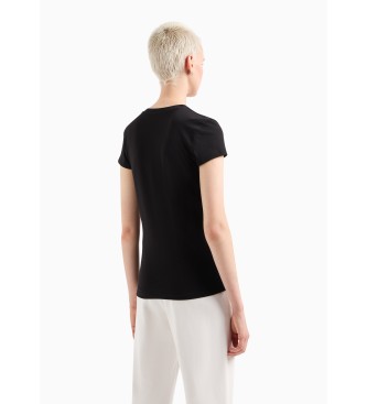 Armani Exchange Kurzarm-T-Shirt schwarz