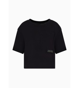 Armani Exchange T-shirt Ss zwart