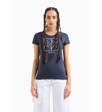 Armani Exchange T-shirt SS marinbl