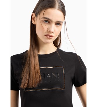 Armani Exchange Kortrmad T-shirt svart