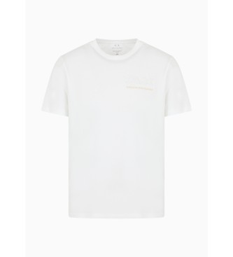 Armani Exchange T-shirt Ax Relief hvid