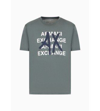 Armani Exchange SS grijs T-shirt
