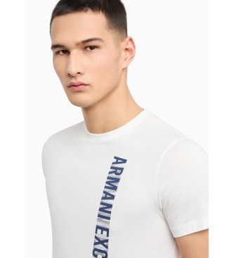 Armani Exchange Camiseta Double blanco