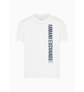 Armani Exchange Camiseta Double blanco