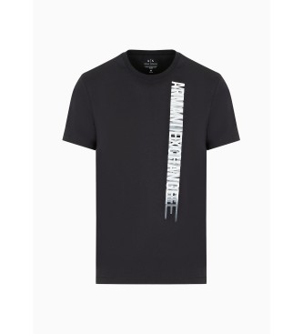 Armani Exchange T-shirt podwójny czarny