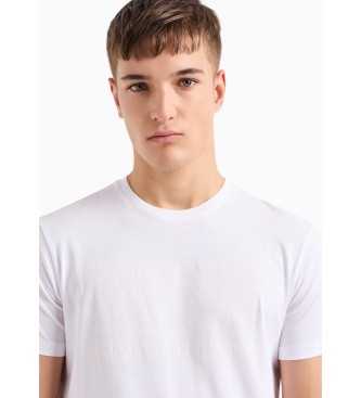 Armani Exchange Klasyczny T-shirt w kolorze białym