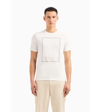 Armani Exchange T-shirt white square