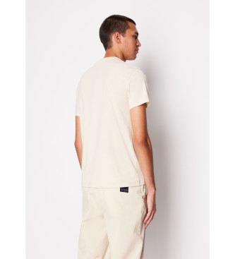 Armani Exchange T-shirt beige carr