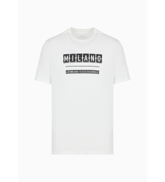 Armani Exchange Ny Milano T-shirt hvid