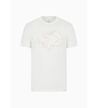 Armani Exchange Groes T-shirt wei