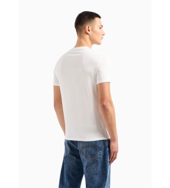 Armani Exchange Camiseta de manga corta blanco