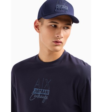 Armani Exchange Navy Exchange-T-Shirt
