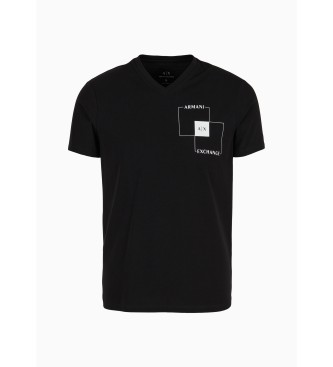 Armani Exchange Koszulka Unity w kolorze czarnym