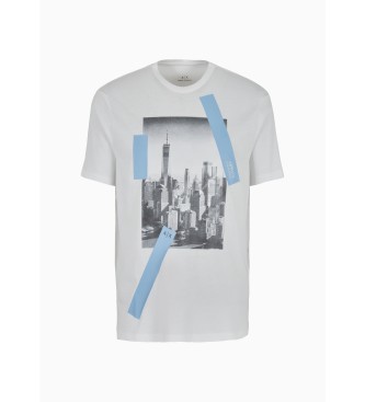 Armani Exchange T-shirt Foto vit