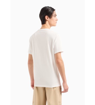 Armani Exchange Camiseta Colors blanco