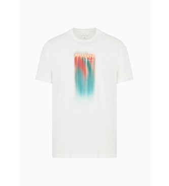 Armani Exchange Couleurs T-shirt blanc
