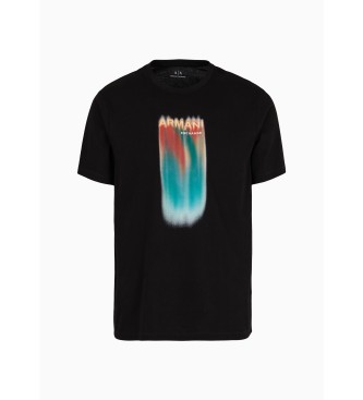Armani Exchange Farver T-shirt sort