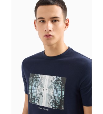 Armani Exchange T-shirt Effect navy