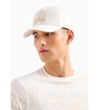 Armani Exchange T-shirt estampada branca