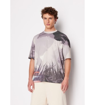 Armani Exchange T-shirt gris SS