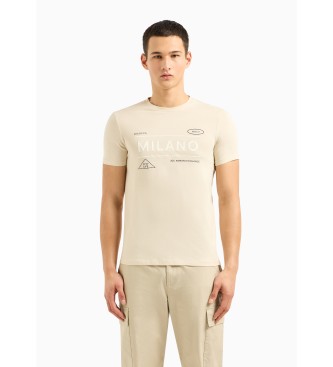 Armani Exchange Beiges T-Shirt Milano 