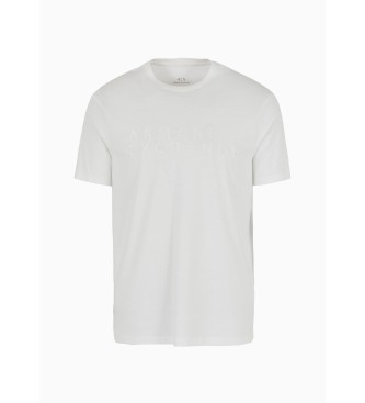 Armani Exchange Camiseta Lisa blanco