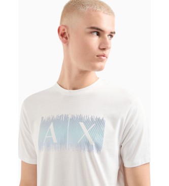Armani Exchange T-shirt logo hvid