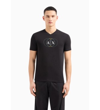 Armani Exchange Short sleeve T-shirt black