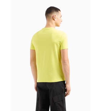 Armani Exchange SS T-shirt yellow