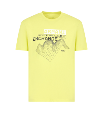 Armani Exchange SS T-shirt gelb