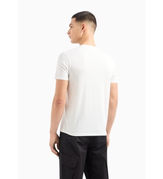 Armani Exchange Camiseta Crculo blanco