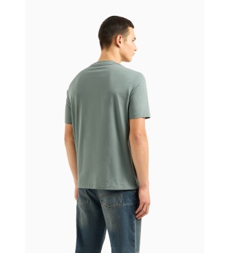 Armani Exchange T-shirt Ligne verte
