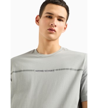 Armani Exchange T-shirt Linea grau