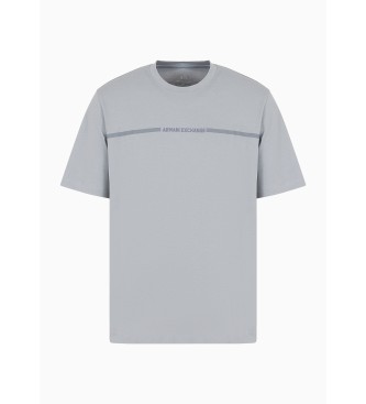 Armani Exchange Camiseta Lnea gris