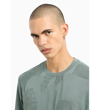 Armani Exchange Basic T-shirt groen