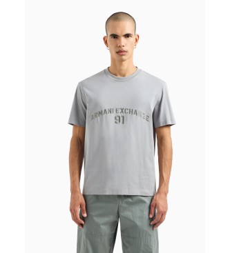 Armani Exchange Camiseta 91 gris
