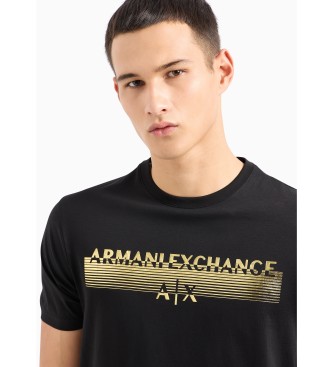 Armani Exchange Short sleeve T-shirt black