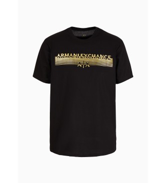 Armani Exchange Short sleeve T-shirt black