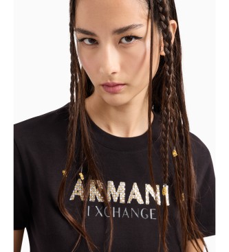 Armani Exchange Standardna majica črna