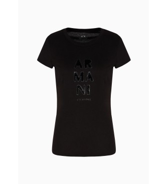 Armani Exchange T-shirt Mini print sort