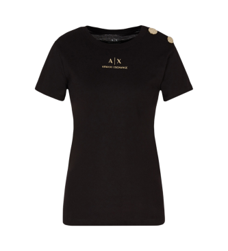 Armani Exchange T-shirt korte mouwen zwart