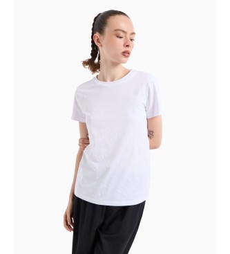 Armani Exchange Asv T-shirt imprim blanc