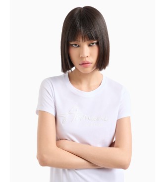 Armani Exchange Sequins T-shirt white